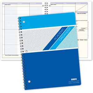 elan publishing company student academic planner 8 1/2 x 11" weekly view (aotap-undated)