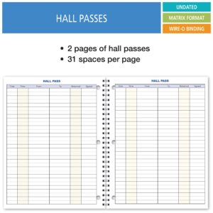 Elan Publishing Company Student Academic Planner 8 1/2 x 11" Weekly View (AOTAP-Undated)