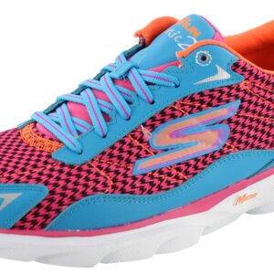 Skechers Womens' GOrun Sonic 2 Running Shoes Blue/Hot Pink