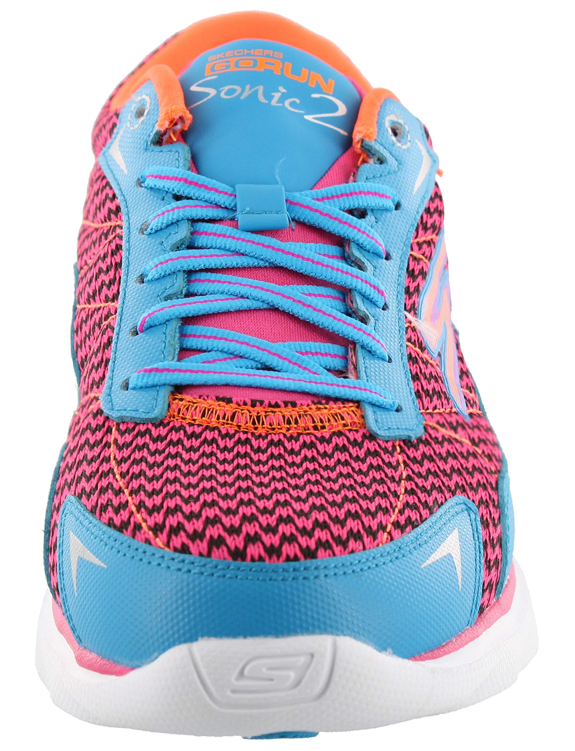 Skechers Womens' GOrun Sonic 2 Running Shoes Blue/Hot Pink