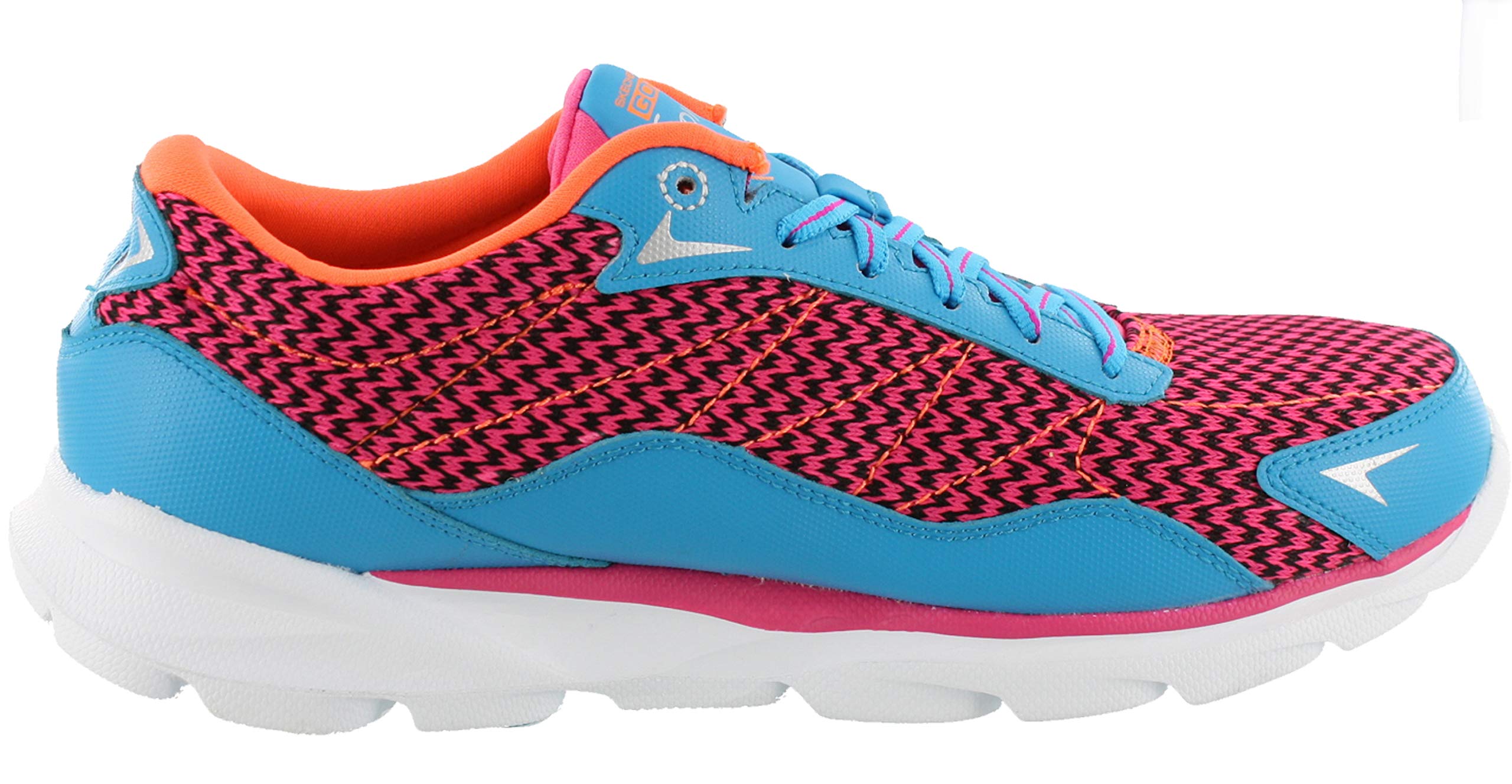 Skechers Womens' GOrun Sonic 2 Running Shoes Blue/Hot Pink