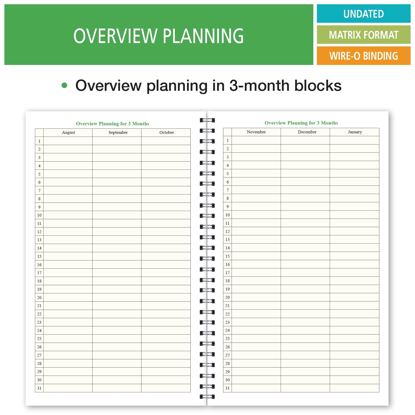 Elan Publishing Company Deluxe Full-Year Student Planner for High School 40 Weeks (HS-90)