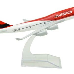 TANG DYNASTY(TM 1:400 16cm B747-400 Avianca Airline Metal Airplane Model Plane Toy Plane Model