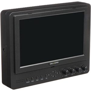 delvcam delv-sdi-7 7" 3g-sdi camera-top led monitor with advanced function, 1024x600 resolution, bnc/hdmi