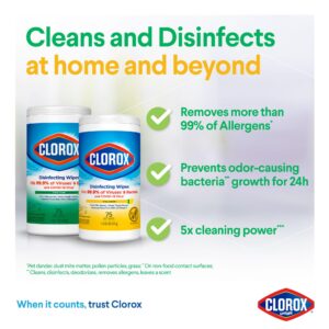 Clorox Disinfecting Wipes Value Pack, Cleaning Wipes, 75 Count Each, Pack of 3 (Package May Vary)