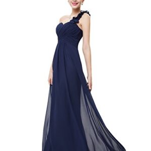 Ever-Pretty Womens Floor Length Sweetheart Neckline Formal Bridesmaids Dress 12 US Navy Blue