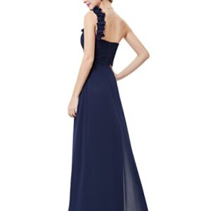 Ever-Pretty Womens Floor Length Sweetheart Neckline Formal Bridesmaids Dress 12 US Navy Blue