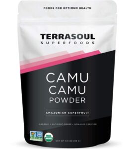 terrasoul superfoods organic camu camu powder, 7 oz (2 pack) - raw | vitamin c | immune support