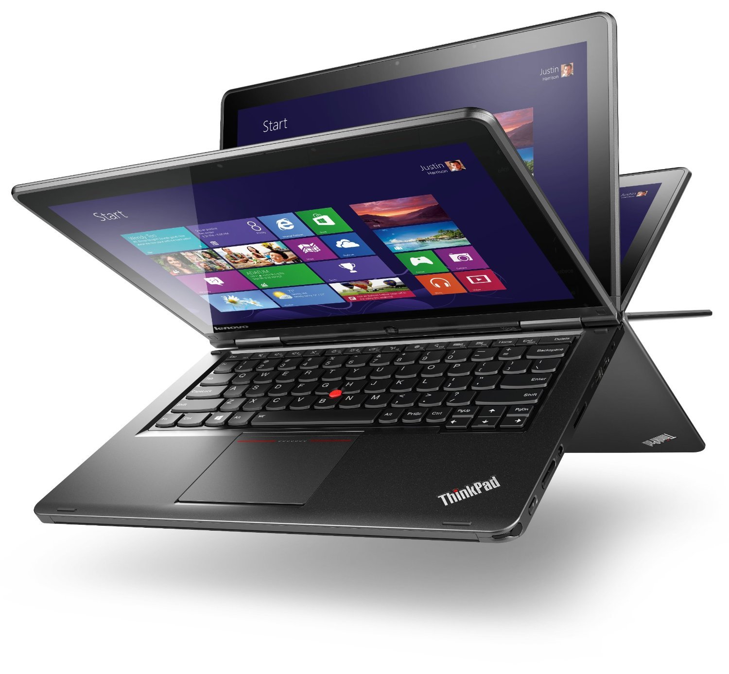 Lenovo Thinkpad S1 Yoga Convertible Touchscreen Ultrabook - Core i5-4300U, 8GB RAM, 180GB Solid State Drive, Windows 8.1 Professional, WiFi AC, 8 Cell Battery