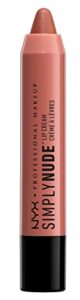 nyx professional makeup simply nude, sable, 0.11 ounce
