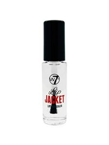 w7 lip jacket lipstick sealer stops from fading, smudging lasts for hours 5ml