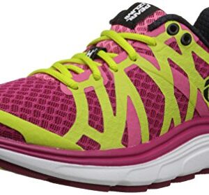 PEARL IZUMI Women's W EM Road H 3 Running Shoe, Cerise/Honeysuckle, 5 B US