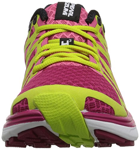 PEARL IZUMI Women's W EM Road H 3 Running Shoe, Cerise/Honeysuckle, 5 B US