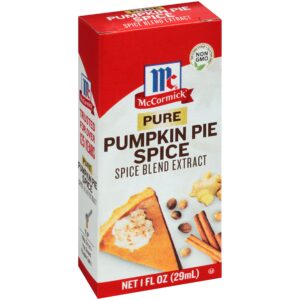mccormick pure pumpkin pie spice blend extract, 1 fl oz