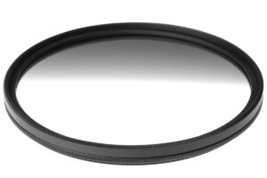 firecrest nd 72mm graduated neutral density 1.5 (5 stops) filter for photo, video, broadcast and cinema production