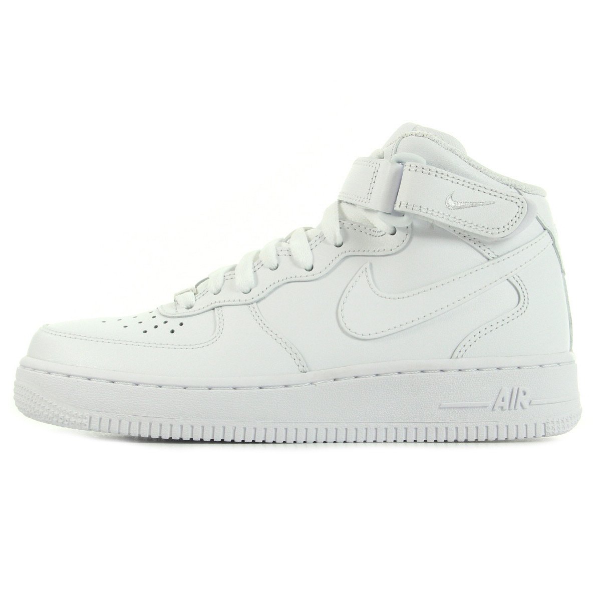 Nike Women's Air Force 1 Mid '07 LE Sneakers, White White White 100, 7.5