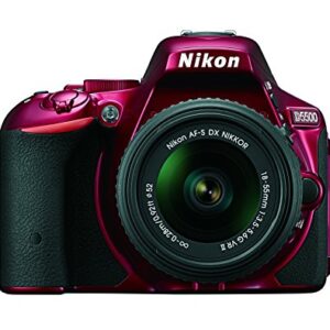 Nikon D5500 DX-format Digital SLR w/ 18-55mm VR II Kit (Red)