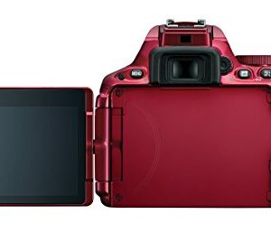 Nikon D5500 DX-format Digital SLR w/ 18-55mm VR II Kit (Red)