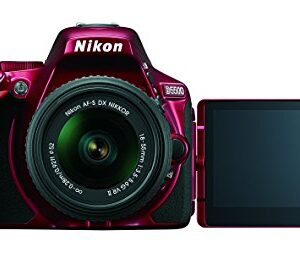 Nikon D5500 DX-format Digital SLR w/ 18-55mm VR II Kit (Red)