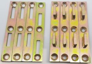 4" x 5/8" bed rail fasteners ylo zinc 1/8" mth platte river pkg 0f 4 ea 130604 (4-pack)