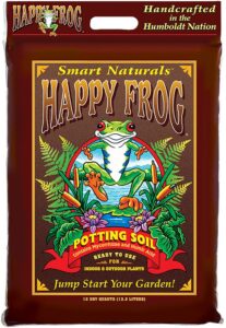 foxfarm fx14082 happy frog soil potting soil bag, 12 quart