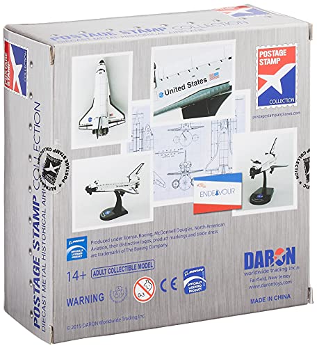 Daron Postage Stamp Space Shuttle Endeavour Vehicle (1/300 Scale) Medium