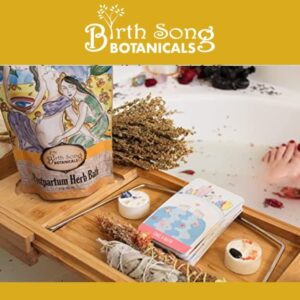 Birth Song Botanicals Postpartum Herbal Sitz Bath for, Soothing Recovery, 8 oz Bag