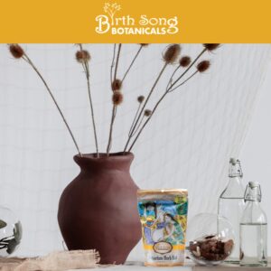 Birth Song Botanicals Postpartum Herbal Sitz Bath for, Soothing Recovery, 8 oz Bag