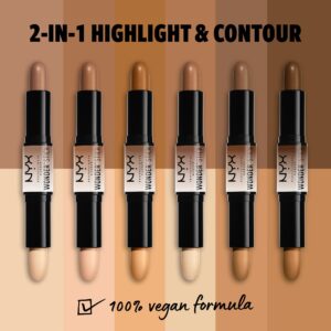 NYX PROFESSIONAL MAKEUP Wonder Stick, Highlight & Contour - Deep