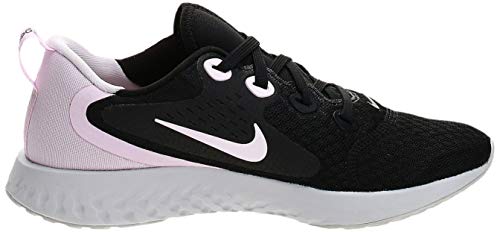 Nike Womens Legend React Running Trainers AA1626 Sneakers Shoes (UK 3.5 US 6 EU 36.5, Black Pink Grey 007)