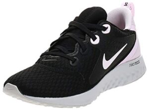 nike womens legend react running trainers aa1626 sneakers shoes (uk 3.5 us 6 eu 36.5, black pink grey 007)