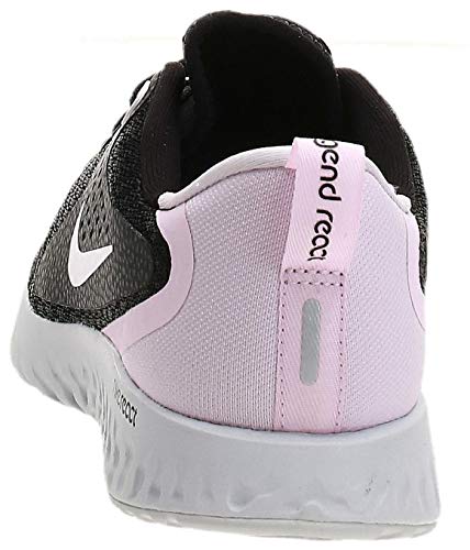Nike Womens Legend React Running Trainers AA1626 Sneakers Shoes (UK 3.5 US 6 EU 36.5, Black Pink Grey 007)