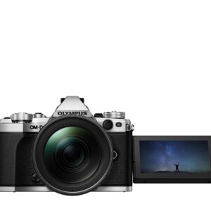 Olympus OM-D E-M5 Mark II Kit, Micro Four Thirds System Camera (16.1 Megapixel, 5-Axis Image Stabilisation, Electronic Viewfinder) + M.Zuiko 12-40 mm PRO Universal Zoom, Silver/Black