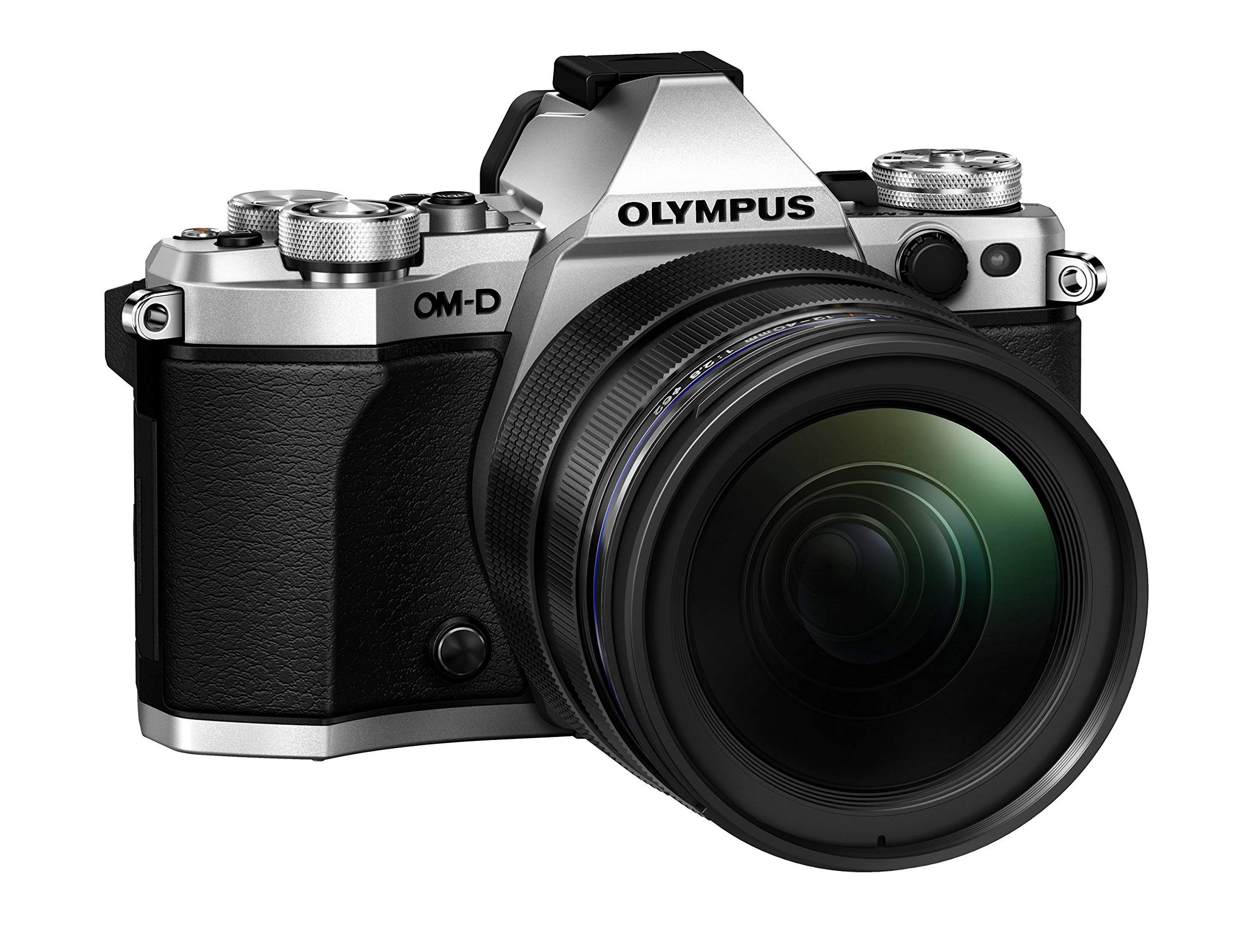 Olympus OM-D E-M5 Mark II Kit, Micro Four Thirds System Camera (16.1 Megapixel, 5-Axis Image Stabilisation, Electronic Viewfinder) + M.Zuiko 12-40 mm PRO Universal Zoom, Silver/Black