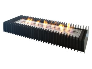 ignis ventless bio ethanol fireplace grate insert ebg3600