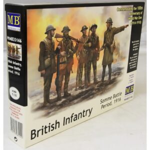master box models 1/35 british infantry somme battle period 1916-5 figures set