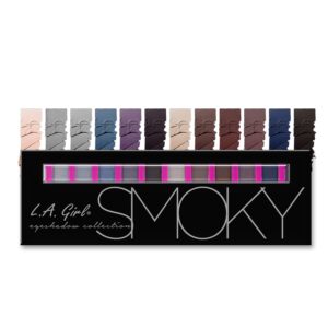 L.A. Girl Beauty Brick Eyeshadow, Smoky, 0.42 Ounce