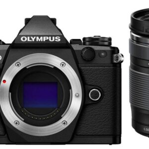 Olympus OM-D E-M5 Mark II Kit, Micro Four Thirds System Camera (16.1 Megapixel, 5-Axis Image Stabilisation, Electronic Viewfinder) + M.Zuiko Digital ED 14-150 mm F4-5.6 Zoom Lens, Black