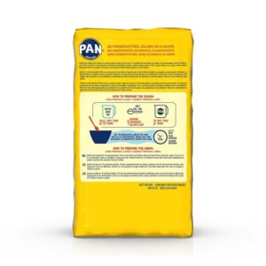 P.A.N. White Corn Meal – Pre-cooked Gluten Free and Kosher Flour for Arepas (5 lb/Pack of 1)