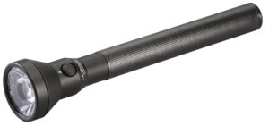 streamlight 77553 ultrastinger 1100 lumen led flashlight with 120-volt ac/12-volt dc charger, black, 11.82 inch