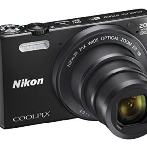 Nikon COOLPIX S7000 Digital Camera (Black) - International Version (No Warranty)