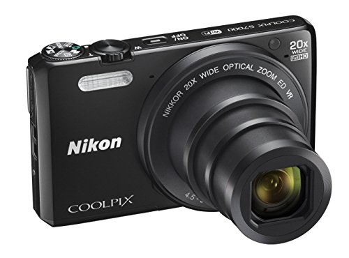 Nikon COOLPIX S7000 Digital Camera (Black) - International Version (No Warranty)