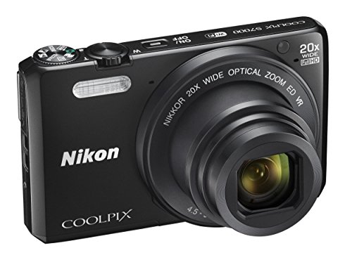 Nikon COOLPIX S7000 Digital Camera (Black) - International Version (No Warranty)