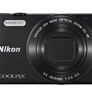 Nikon COOLPIX S7000 Digital Camera (Black) - International Version (No Warranty)