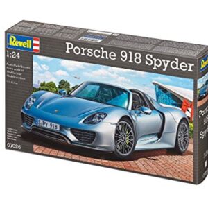 Revell of Germany 07026 Porsche 918 Spyder Model Kit, 19.4 cm Length, Various