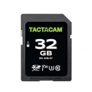 tactacam high performance sd card, 32gb ultra-class 10 micro sd card with adaptor