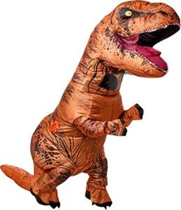 rubies adult the original inflatable t-rex dinosaur costume, t-rex, standard