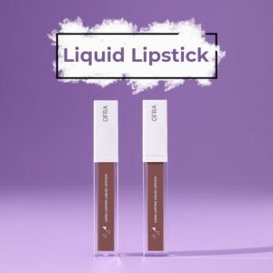 Ofra Cosmetics Mocha - Long Lasting Liquid Lipstick Lightweight Velvet Matte Lip Makeup with Vitamin A & Antioxidants - Lasts Up To 5 Hours - Vegan Formula - 8g Tube