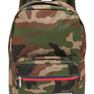 Herschel Pop Quiz Backpack, Woodland Camo/Multi Zip, Classic 22L