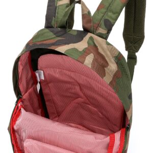 Herschel Pop Quiz Backpack, Woodland Camo/Multi Zip, Classic 22L